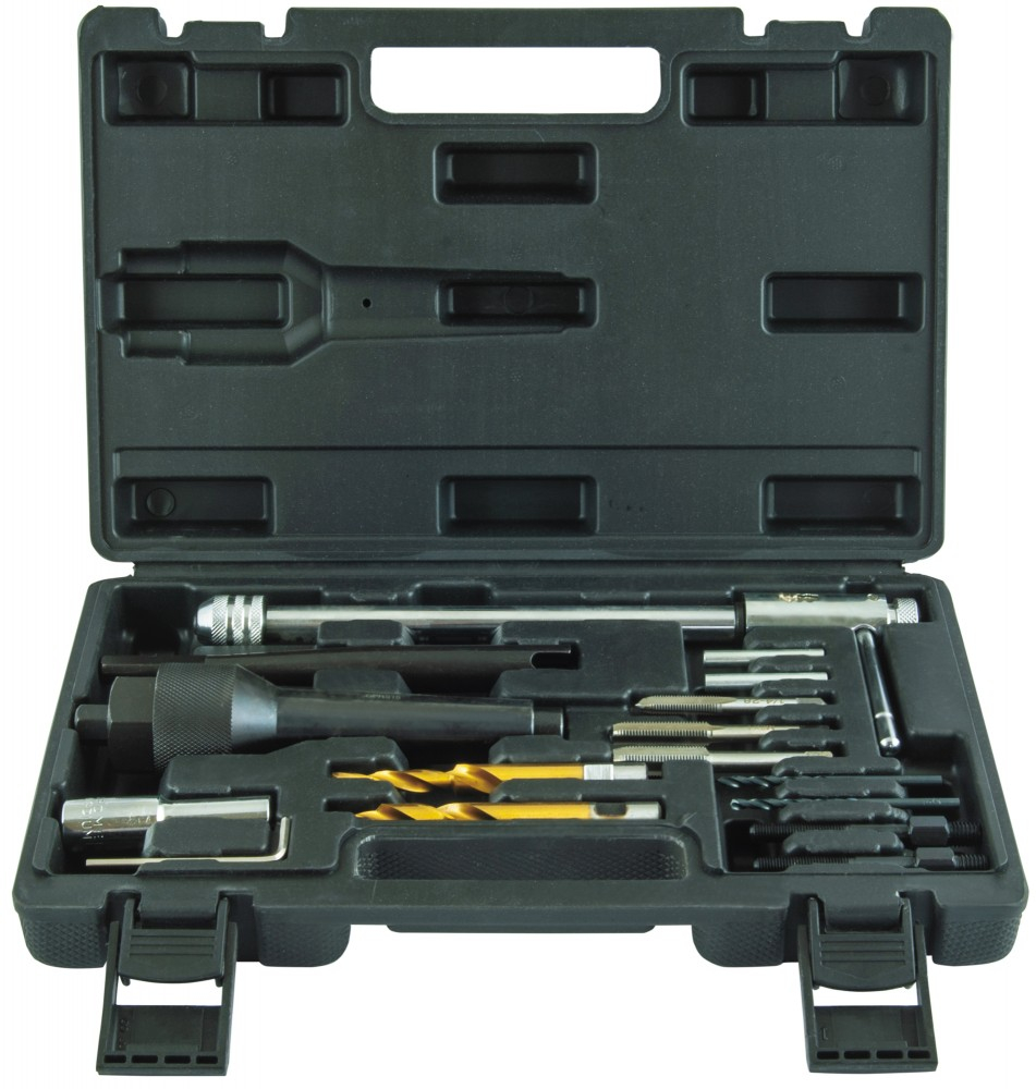 GPRS16 Набор приспособлений для демонтажа сломанных свечей накаливания, 16 предметов