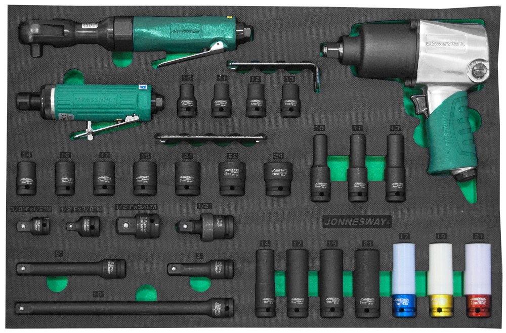 JA-C231SV Набор пневматического инструмента 1/2