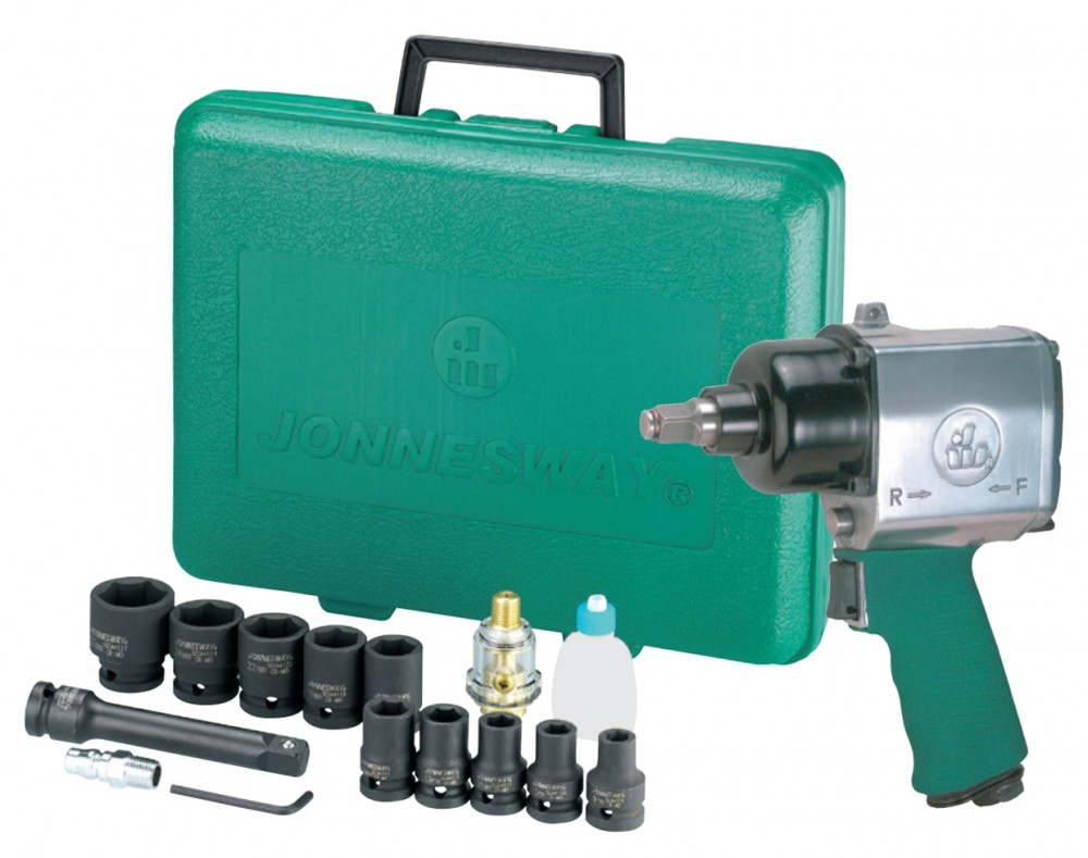 JAI-0501K Набор гайковерт пневматический ударный 1/2
