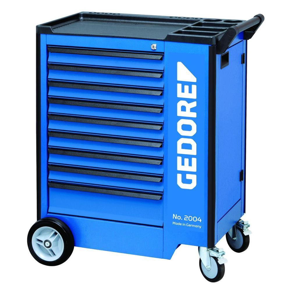 Тележка инструментальная с 9 выдвижными ящиками GEDORE
