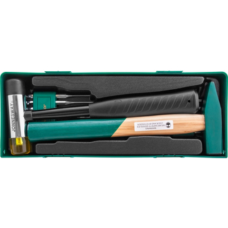 M09513SP Набор молотков и выколоток в ложементе, 13 предметов