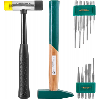 M09513SP Набор молотков и выколоток в ложементе, 13 предметов