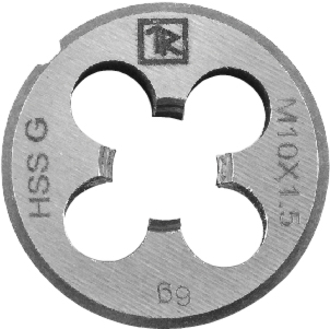 MDG508 Плашка D-DRIVE круглая ручная с направляющей в наборе М5х0.8, HSS, Ф25х9 мм