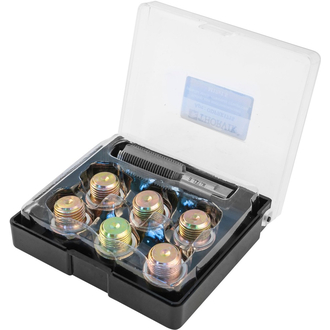 ODPRK1715 Набор для восстановления резьбы сливного отверстия поддона M17х1.5, 7 предметов