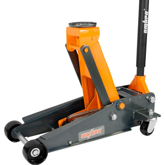 OHT230 Домкрат подкатной 3 т. гаражный двухпоршневой, 133-485 мм