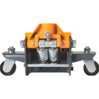 OHT233S Домкрат подкатной 3 т. гаражный двухпоршневой, с уменьшенной высотой подхвата, 75-505 мм