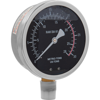 OHT620VPG Манометр для гидравлического пресса OHT620V