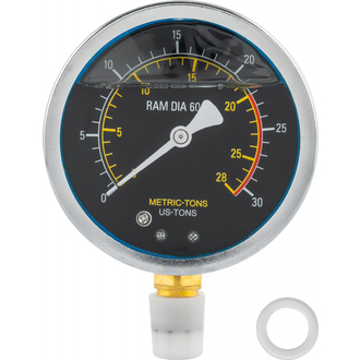 OHT621VPG Манометр для пресса гидравлического с ножным приводом 20т