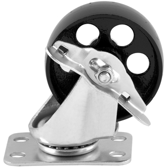 OHT701VRKWLFB 90мм Колесо поворотное со стопором для кранов гидравлических складных OHT701V, OHT702V