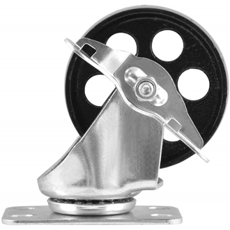 OHT701VRKWLFB 90мм Колесо поворотное со стопором для кранов гидравлических складных OHT701V, OHT702V