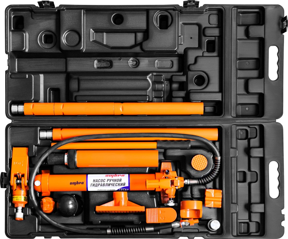 OHT918V Набор гидравлического инструмента для кузовного ремонта 10 т 17 предметов