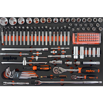 OMT131STE Набор головок торцевых 1/4