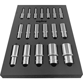 OMT18STE Набор головок торцевых глубоких 1/2