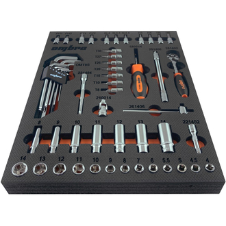 OMT54STE Набор головок торцевых 1/4