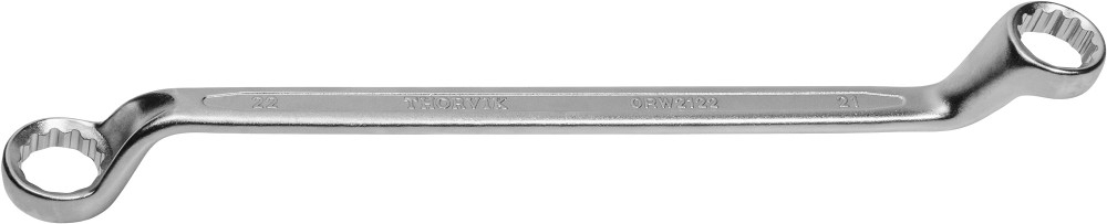 ORW2122 Ключ гаечный накидной изогнутый 75°, 21x22 мм