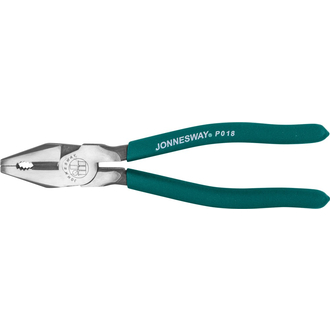 P018 Пассатижи с увеличенными рычагами ПВХ рукоятками, 200 мм