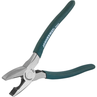 P087A Пассатижи многофункциональные с ПВХ рукоятками, 180 мм