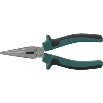 P1116 Длинногубцы прямые с двухкомпонентными рукоятками, 160 мм