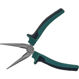 P1116 Длинногубцы прямые с двухкомпонентными рукоятками, 160 мм