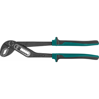 P28112 Клещи переставные с коробчатым захватом и двухкомпонентными рукоятками, 300 мм, 0-46 мм