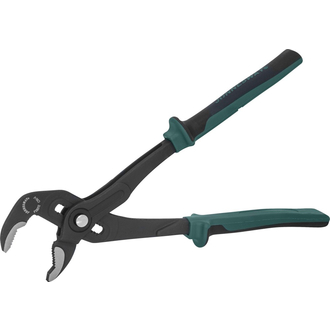 P28212 Клещи переставные с реечной регулировкой, коробчатым захватом и двухкомпонентными рукоятками, 300 мм, 0-46 мм