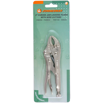 P32M05A Зажим ручной с фиксацией, трубный захват, 125 мм, 0-28 мм