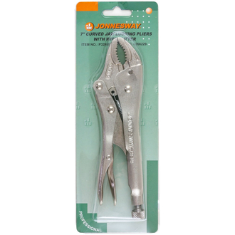 P32M07A Зажим ручной с фиксацией, трубный захват, 180 мм, 0-38 мм