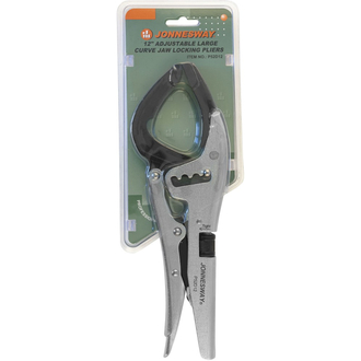 P52D12 Зажим ручной переставной с увеличенным трубным захватом, 300 мм, 0-93 мм