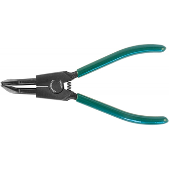 P9508D Щипцы загнутые 90° для стопорных колец удлиненные с ПВХ рукоятками, разжим, 215 мм, 10-32 мм