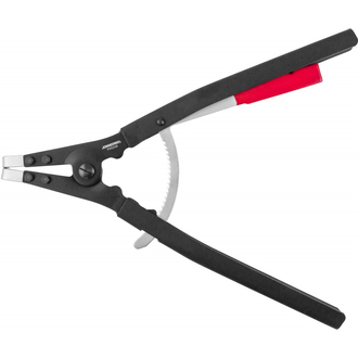P9920D Щипцы загнутые 90° с фиксатором для стопорных колец, разжим, 165-300 мм, 4.5-5.5 мм, 500 мм