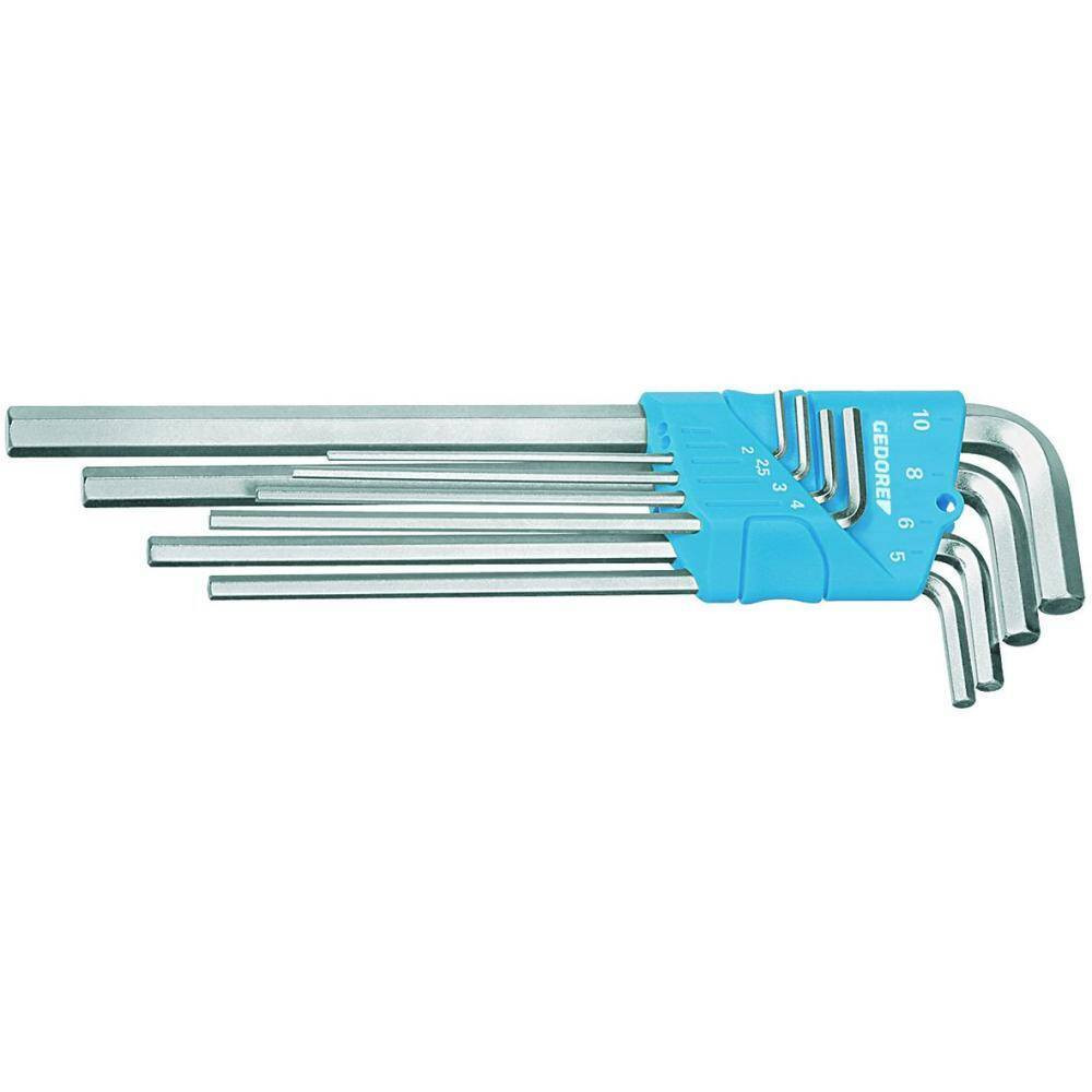 Набор ключей шестигранных 2-10 мм GEDORE