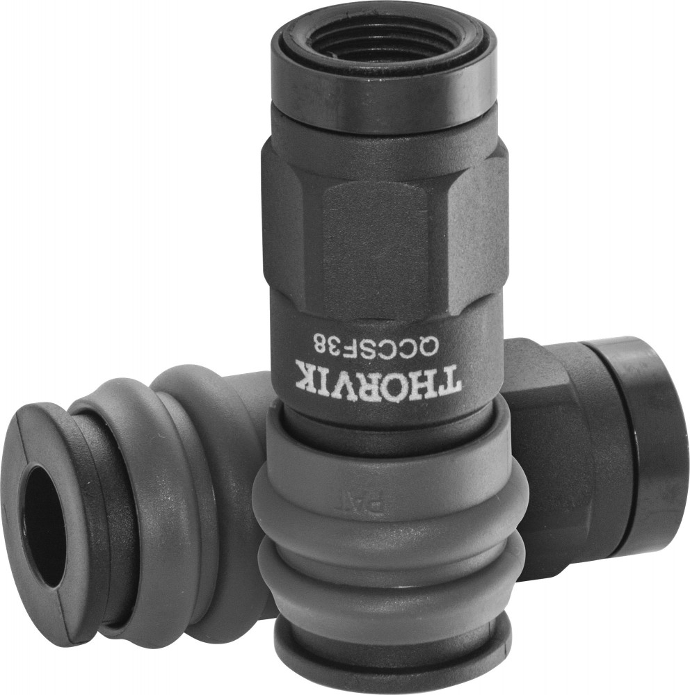 QCCSF38 Муфта БРС европейского типа с внутренней резьбовой частью BSPT 3/8