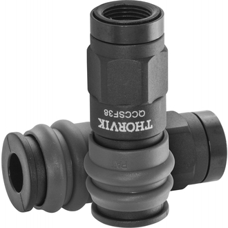 QCCSF38 Муфта БРС европейского типа с внутренней резьбовой частью BSPT 3/8