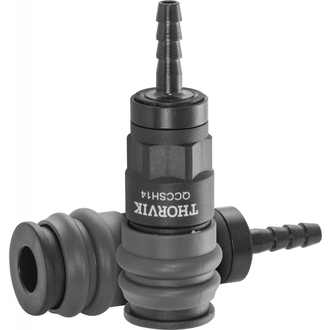 QCCSH14 Муфта БРС европейского типа с установочной частью под шланг 6.3 мм