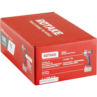 RC8802 (T2) Гайковерт ударный аккумуляторный бесщёточный 1/2