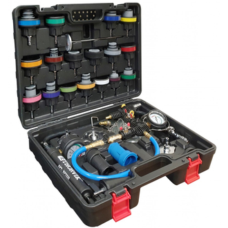 RPTS28 Набор для проверки герметичности системы охлаждения, 28 предметов