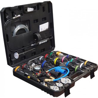 RPTS33 Набор для проверки герметичности системы охлаждения, 33 предмета