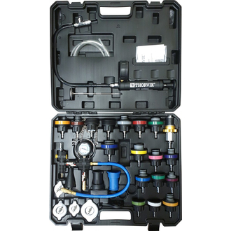 RPTS33 Набор для проверки герметичности системы охлаждения, 33 предмета