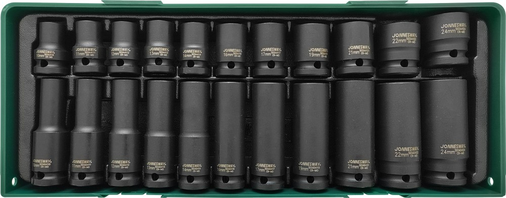 S03A4122SP Набор головок ударных 1/2