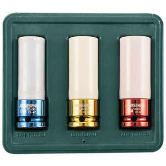 S03AD4303S Набор головок торцевых ударных глубоких 1/2