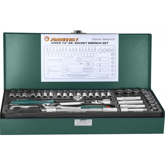 S04H2141S Набор головок торцевых 1/4