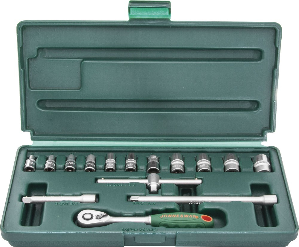 S04H2715S Набор головок торцевых 1/4