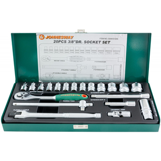 S04H3120S Набор головок торцевых 3/8