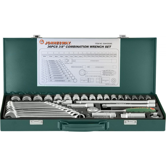 S04H3536S Набор головок торцевых 3/8