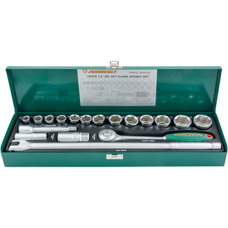 S04H419S Набор головок торцевых 1/2