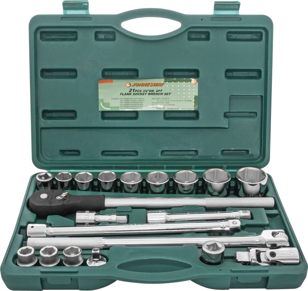 S04H6321S (S04H6121S) Набор головок торцевых 3/4