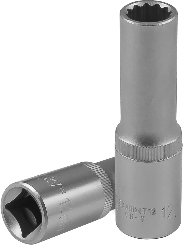 S04HD4712 Головка торцевая глубокая 12-гранная 1/2