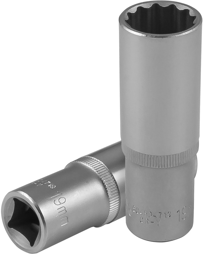 S04HD4719 Головка торцевая глубокая 12-гранная 1/2