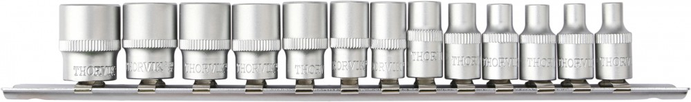 S11S1213SM Набор головок торцевых 12-гранных 1/4