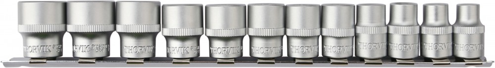 S12S1212SM Набор головок торцевых 12-гранных 3/8